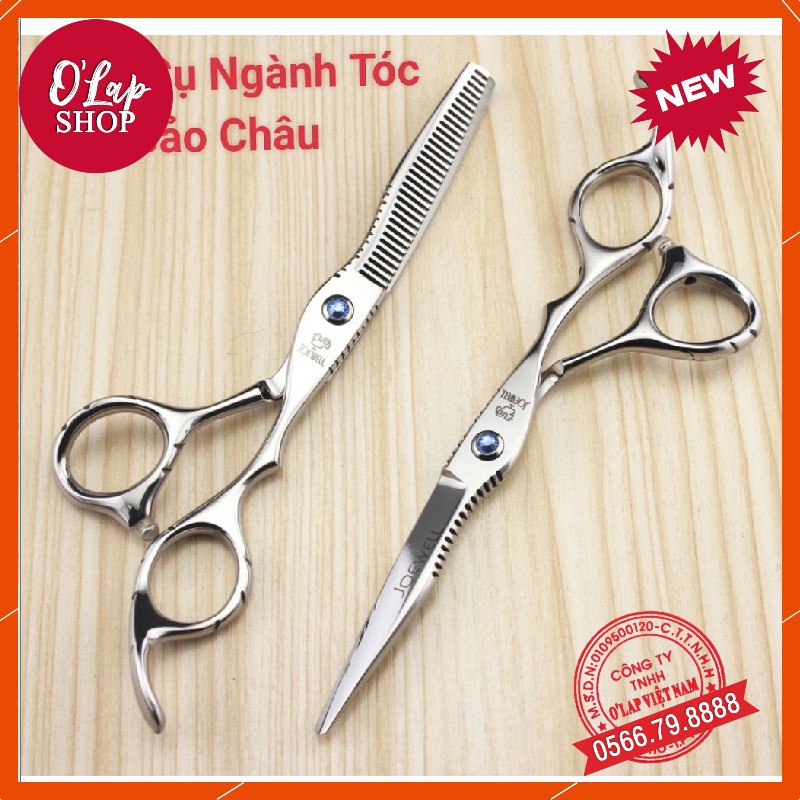 [ SALE GIÁ  SỐC ]  JOWELL J456 - KÉO CẮT TÓC Nhật Bản  CHUYÊN NGHIỆP (tặng kèm bao da )