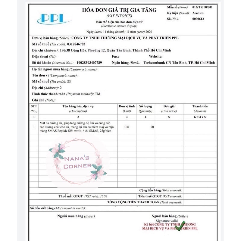 [Hàng Chính Hãng] Mặt Nạ Dưỡng Và Phục Hồi Da SMAS Peptide Silk Mask | BigBuy360 - bigbuy360.vn