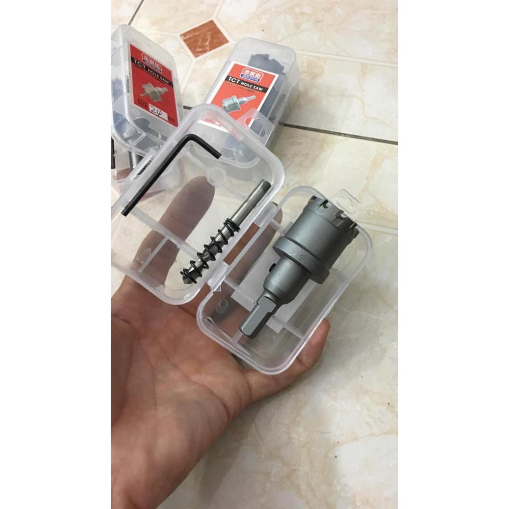 Bộ mũi khoan khoét kim loại phi 32mm