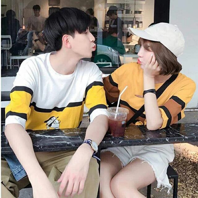 Áo tay lỡ form rộng Unisex SN102 TLU140