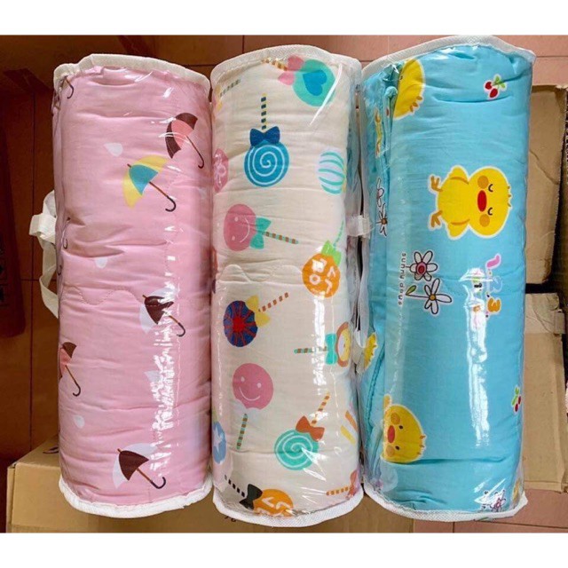 Chăn Trần Cotton 100% KORE 1*1,5m Tặng Kèm Vỏ Gối (Giao ngẫu nhiên)