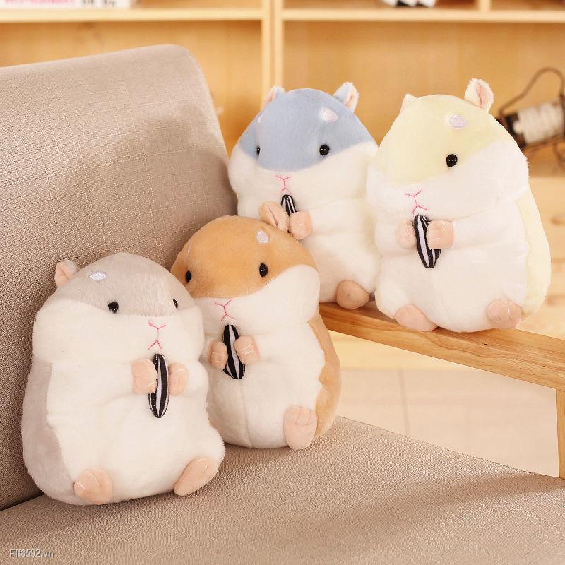 Thú nhồi bông hình chuột hamster dễ thương đáng yêu thích hợp làm quà tặng