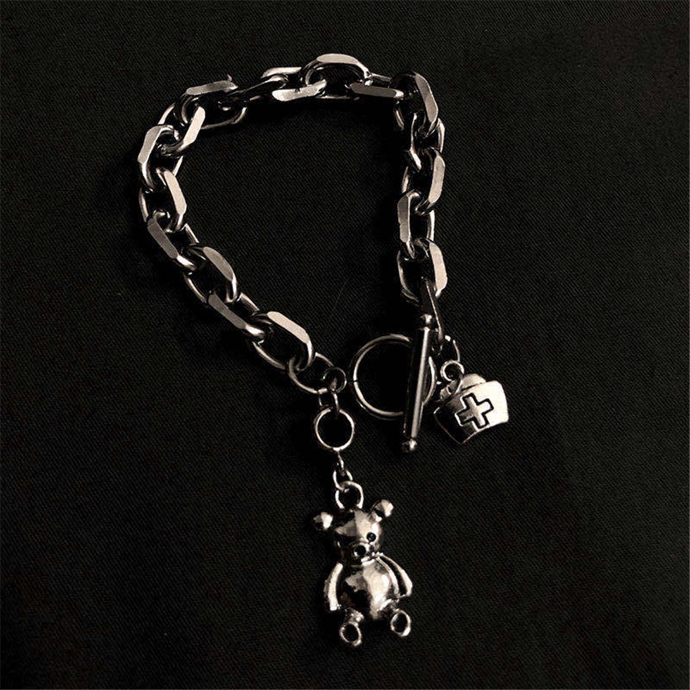 Vòng Tay Mặt Hình Gấu Hoạt Hình Đáng Yêu