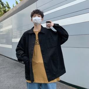 Áo Sơ Mi From Rộng ,Áo Khoác Chất Thô Kaki Cho Cả Nam Và Nữ .