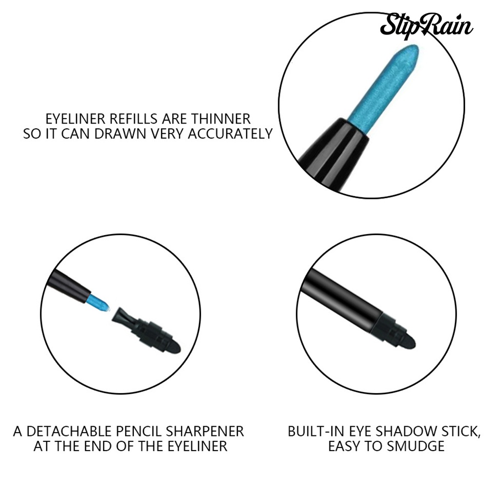 Bút kẻ mắt hai đầu màu ánh kim lấp lánh lâu trôi không nhòe
 | BigBuy360 - bigbuy360.vn