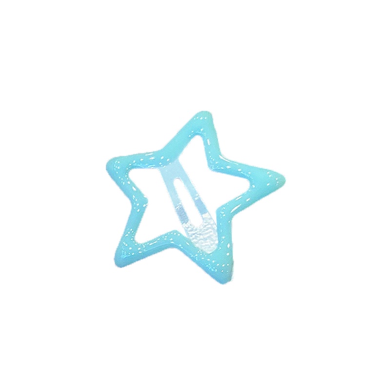 Cài tóc Kẹp Tóc Hình Ngôi Sao Màu Sắc Kẹo Ngọt Xinh Xắn Đáng Yêu Cho Bé Gái kẹp tóc cho bé kẹp tóc nhiều màu