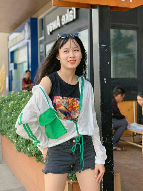 [Giá siêu rẻ] Áo khoác dù lửng tay dơi, túi hộp | BigBuy360 - bigbuy360.vn