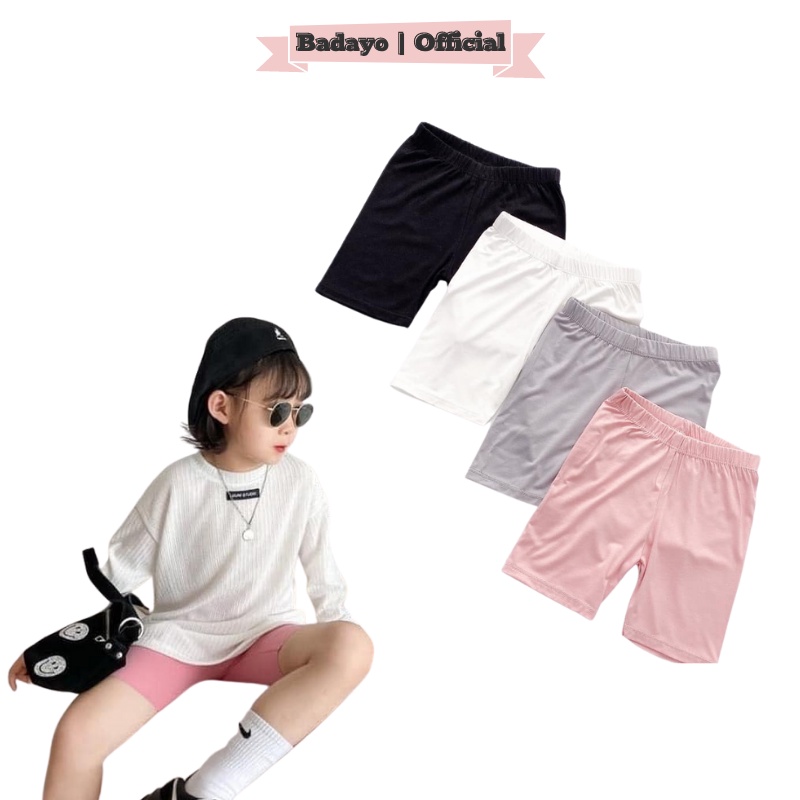 Quần đùi legging cho bé vải cotton 4 chiều co dãn cho trẻ thỏa sức vận động BADAYO 155222226632