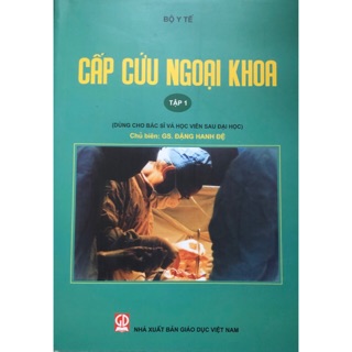 Sách - Cấp cứu Ngoại khoa tập 1