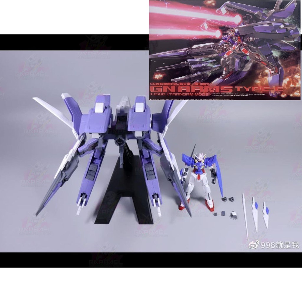 Mô hình Gunpla HG 00 1/144 GN Arm Type E + Exia Gundam Trans am Mode TT Hongli