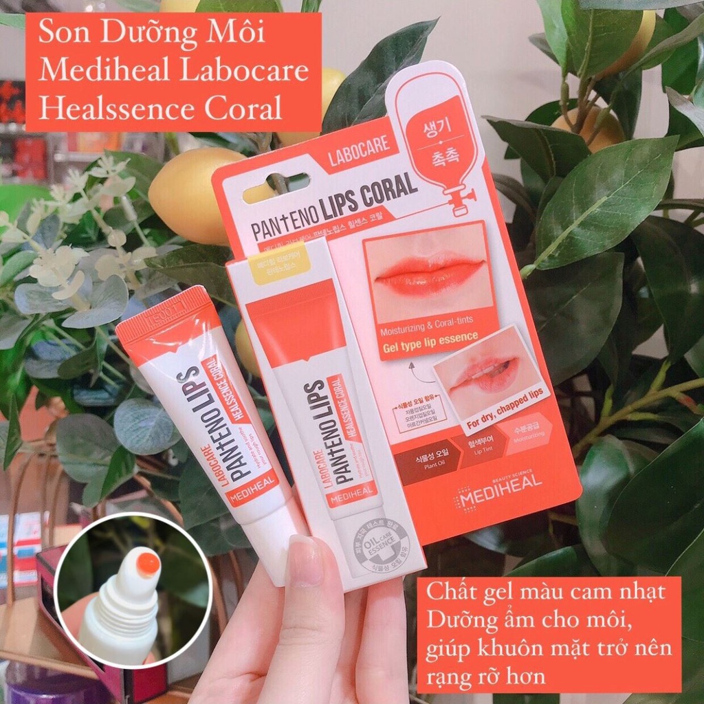 Son Dưỡng Ngừa Thâm - Nứt - Làm Hồng Môi Labocare Panteno Lips 10g (3 Màu)