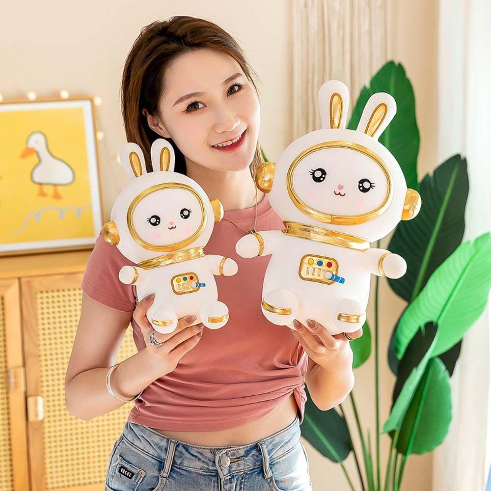 Thỏ Nhồi Bông Mềm Mại Trang Trí Nhà Cửa