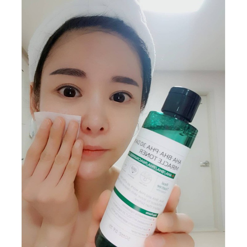  Nước Hoa Hồng SOME BY MI Cho Da Mụn Miracle Toner AHA- BHA-PHA