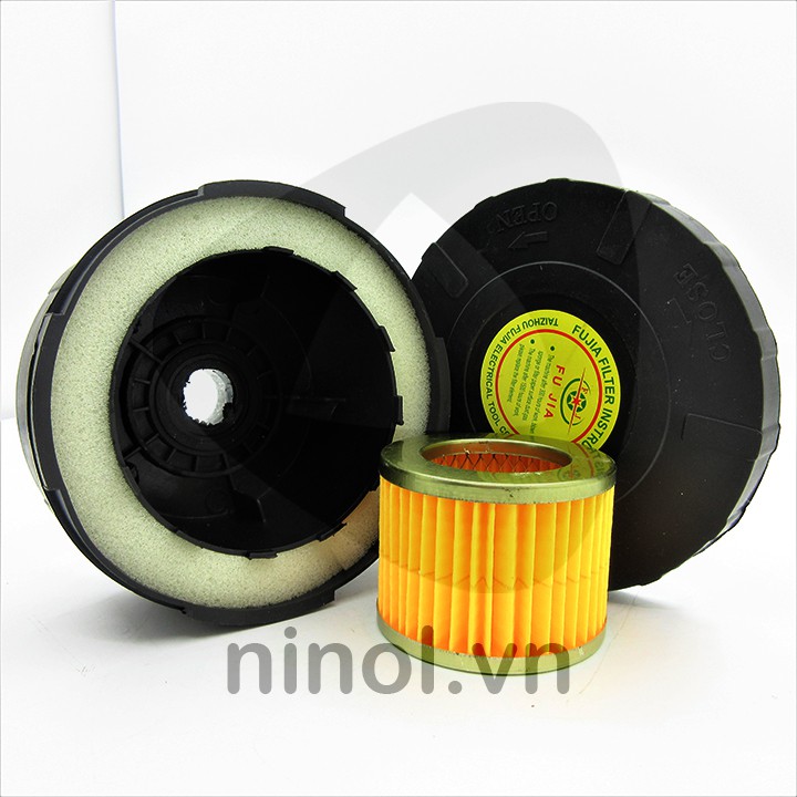 Lọc gió máy nén khí ren 27mm, 34 mm