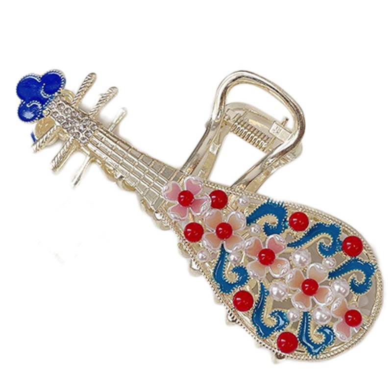 Kẹp Tóc Càng Cua Dày Chống Trượt Kiểu Hán Phục Trung Hoa Cổ Điển