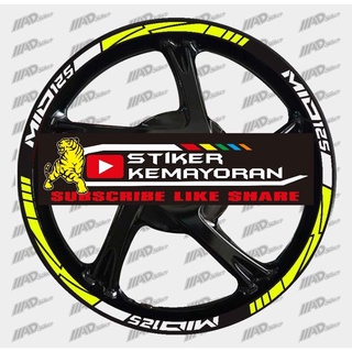 Sticker Dán Trang Trí Xe Mô Tô yamaha mio j mio m3 mio