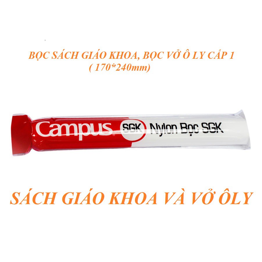 Bọc sách vở Campus, tri thức được nâng niu