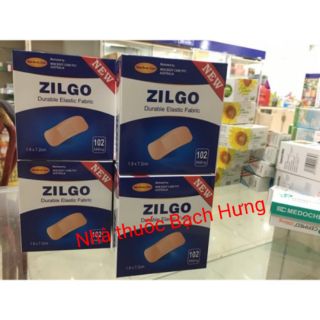 Băng dán cá Nhân Zilgo hộp 102 cái combo 24 h pedia