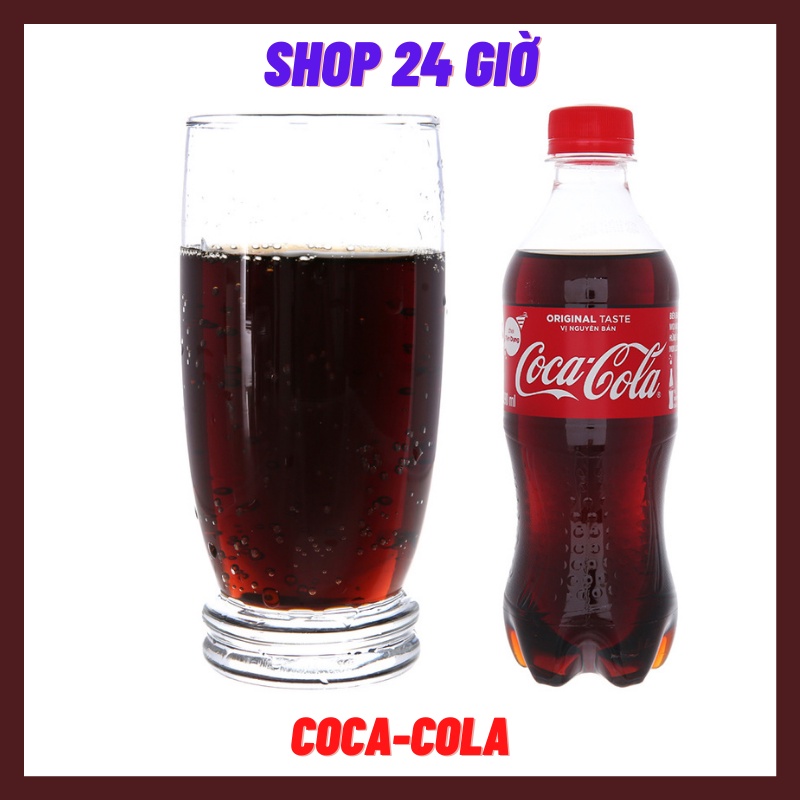 Thùng Coca - Cola Chai 390 Ml