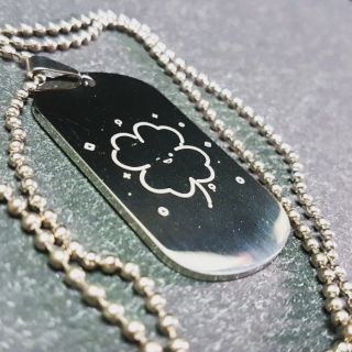 Dây chuyền dogtag thẻ bài hình tự chọn cực cá tính