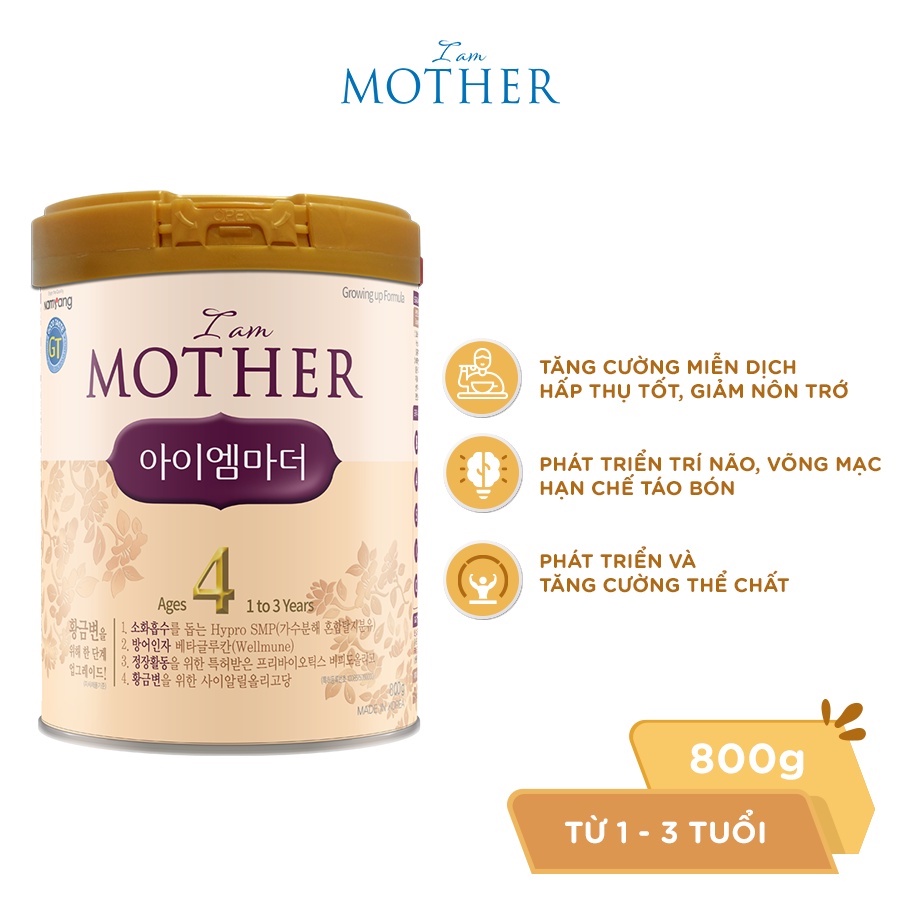 [DATE 06/2024] Sữa bột Namyang I Am Mother 4 800g