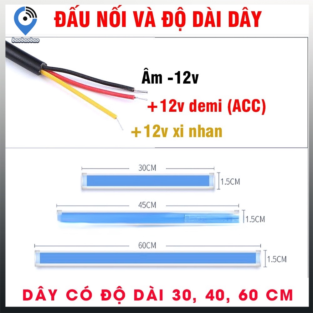 Led dẻo lắp demi xi nhan chạy đuổi kiểu Audi cho xe máy, ô tô - DC 12v