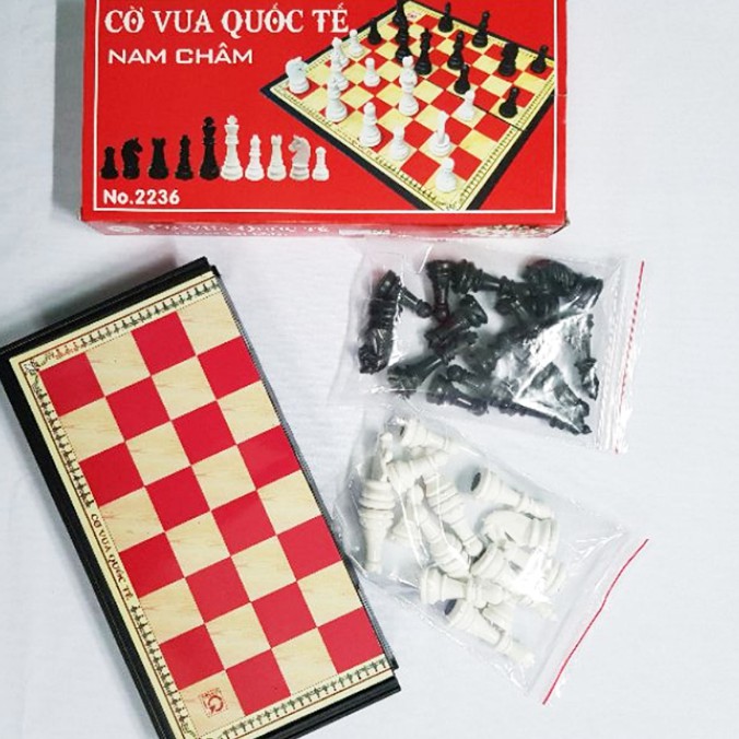 Bộ cờ vua quốc tế nam châm hàng việt nam 00133
