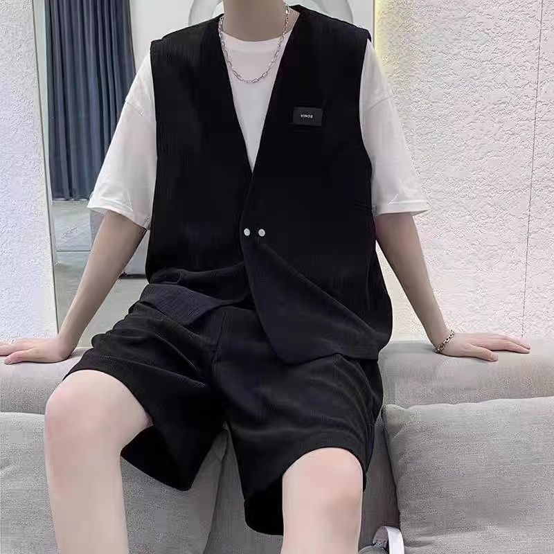 Set Đồ Vest Phong Cách Hàn Quốc Lịch Lãm Cho Nam