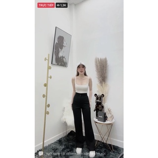 Quần tây đen 2 nút