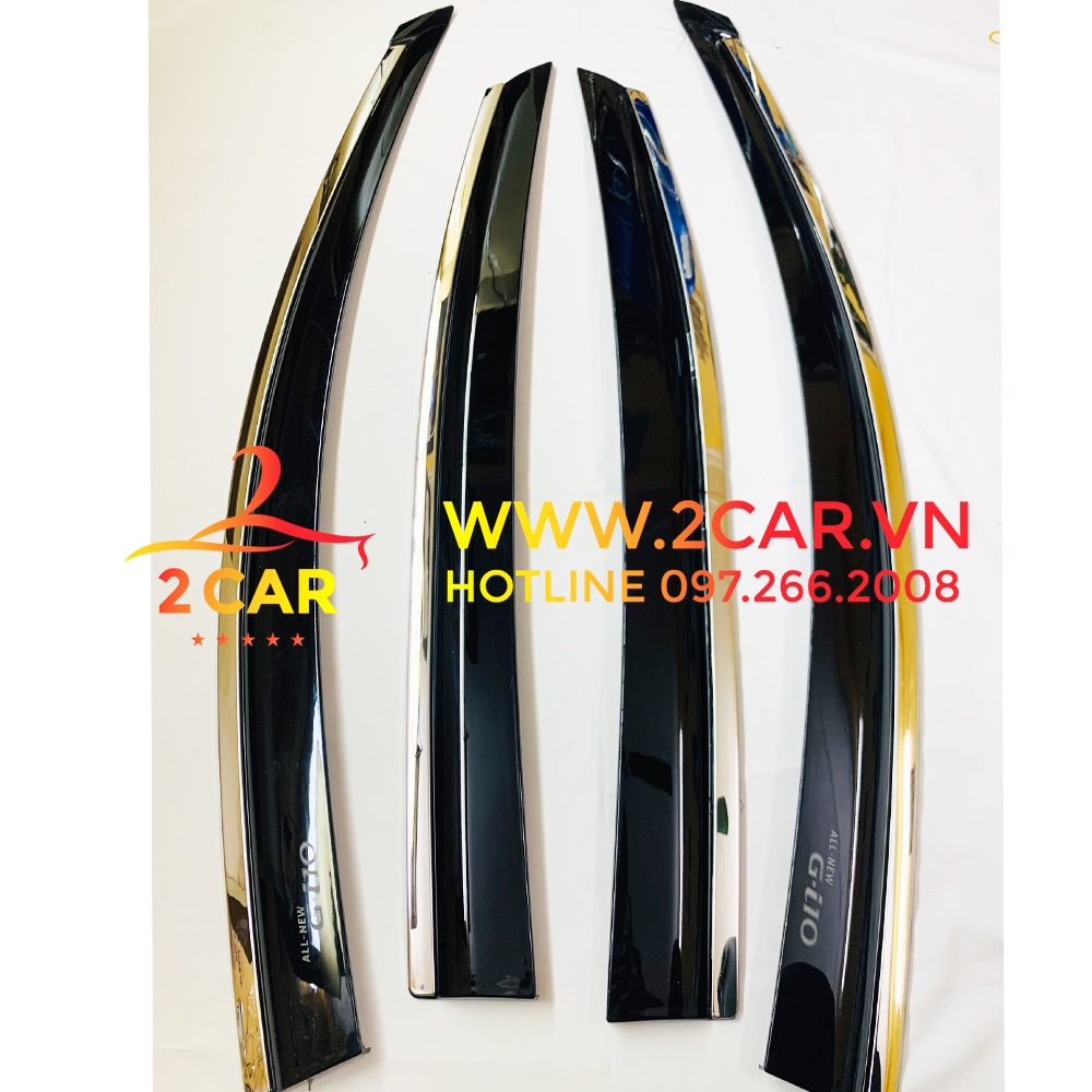 Vè che mưa xe HYUNDAI i10 Hatchback đời cuối năm 2021- 2022 , 2023 Chỉ Inox cao cấp