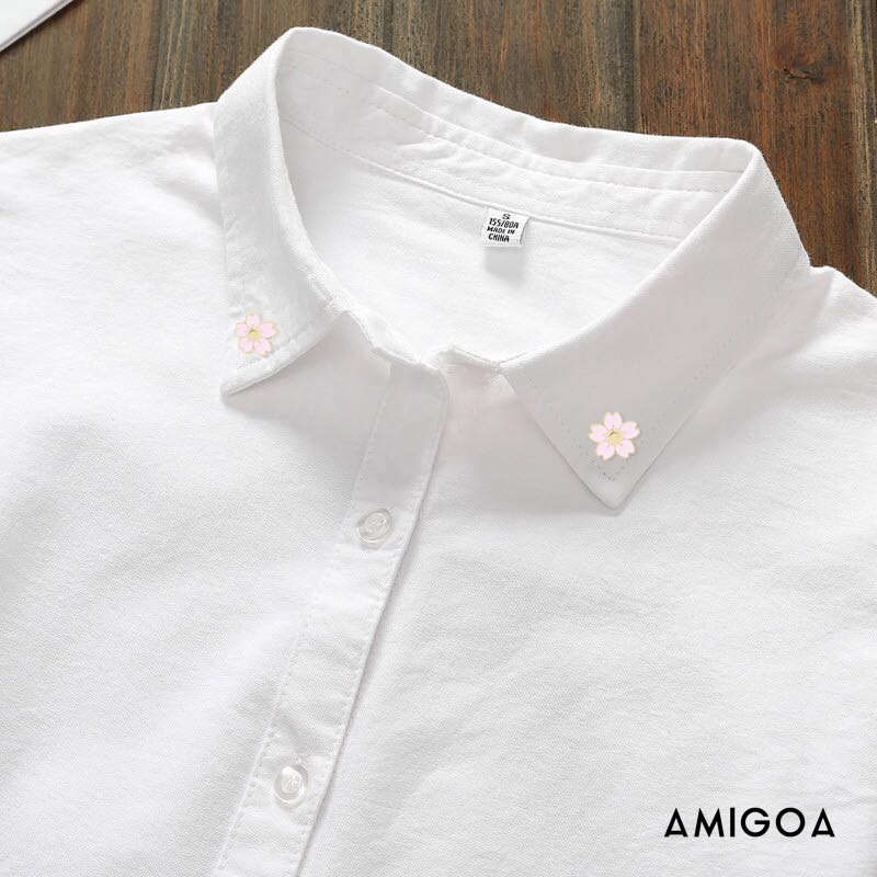 Ghim Cài Áo Hình Hoa Đính Đá Xinh Xắn