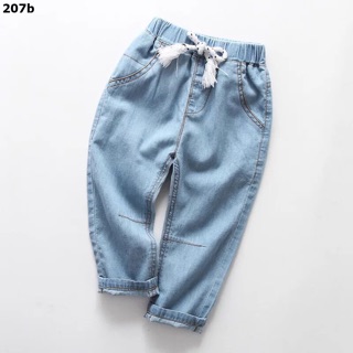 Quần bò giấy quảng châu cho bé