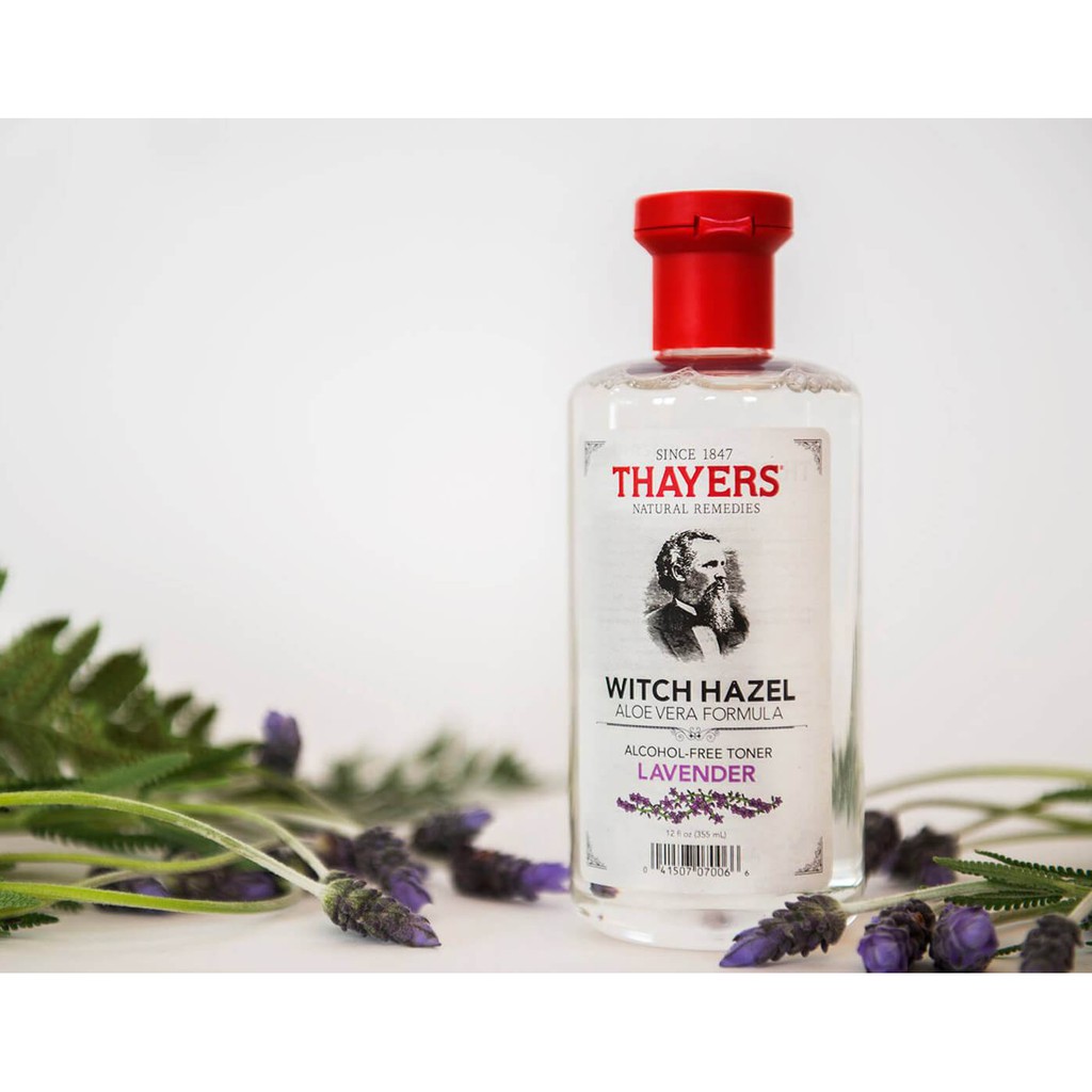 [Mã FMCGMALL giảm 8% tối đa 80K đơn 250K] Nước Hoa Hồng Không Cồn Thayers Lavender 355ml