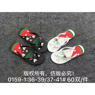 Dép tông dưa hấu cao su
