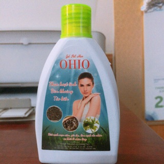 Gel lột mụn than tre ohio chai lớn 200ml