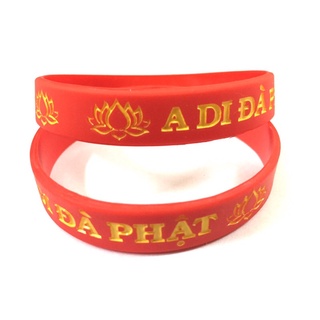 Vòng tay cao su A di đà phật