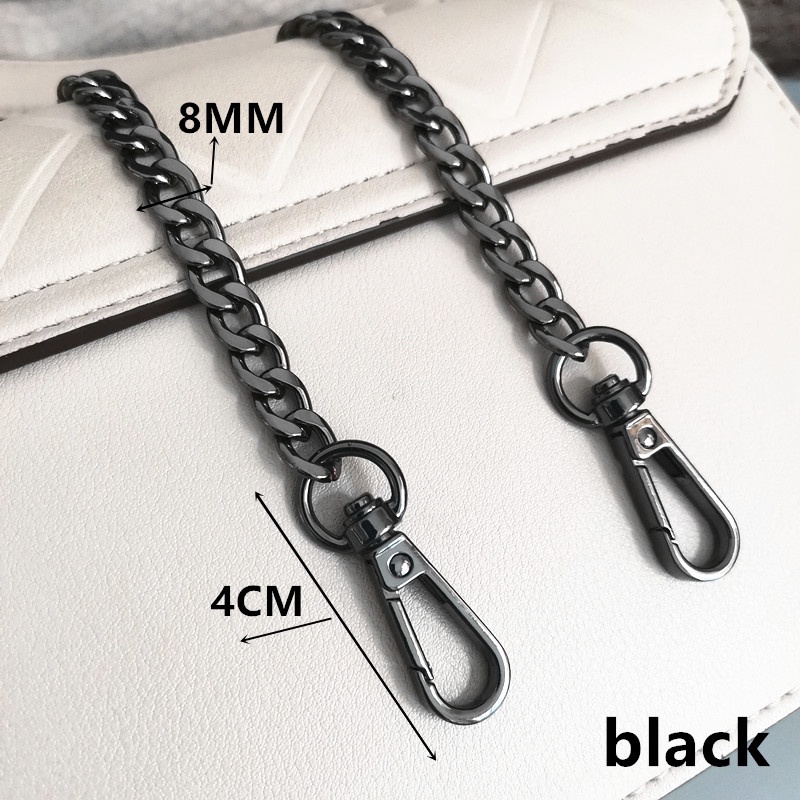 Dây Xích Bằng Kim Loại Màu Vàng/ Bạc/ Bạc Kích Thước Nhỏ Gọn Dùng Làm Túi Xách Thời Trang Cho Nữ