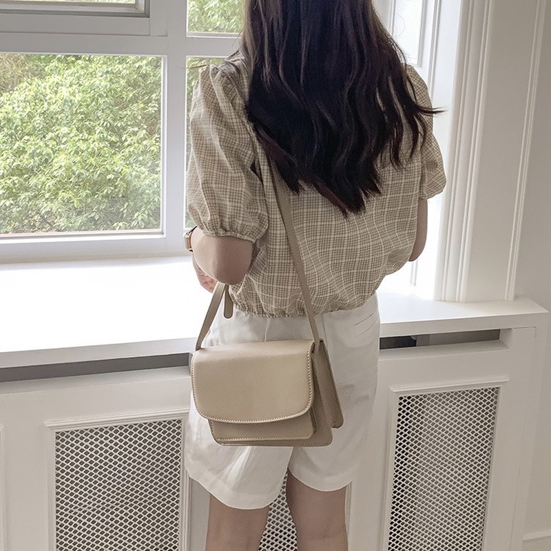 Túi Đeo Chéo Hình Vuông Nhỏ Nhắn Phong Cách retro Hàn Quốc Gylb1419