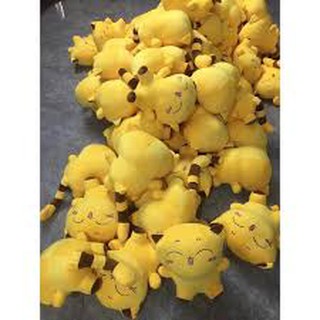 Gấu bông Mèo Vàng, thú nhồi bông Mèo mặt bự Siêu Dễ Thương Mềm Êm Mịn size 30cm - 35 cm( Ảnh Thật)