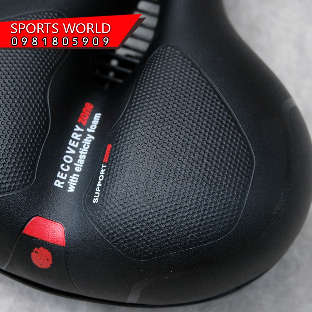 Yên xe đạp da mềm siêu êm 25 x 20cm yên mập 2K20