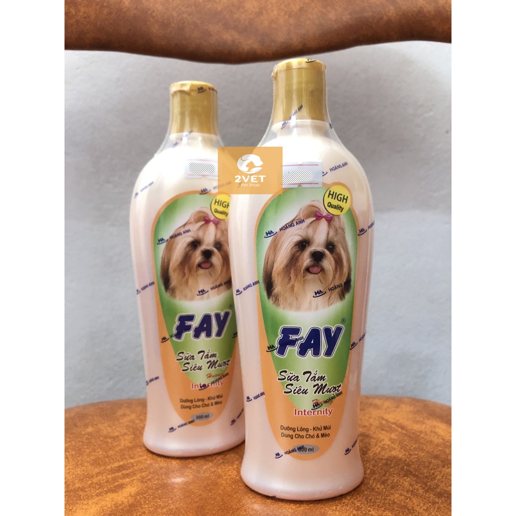 [Chăm Sóc Thú Cưng] Sữa Tắm Fay - Thể Tích 300ml – Sữa Tắm Dưỡng Da – Dưỡng Lông Cho Thú Cưng