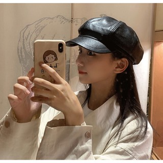 Mũ da nồi lưỡi trai nữ