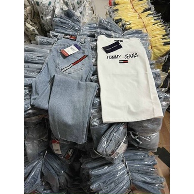 Áo Thun Tmyy và quần Jeans bò cặp ( bán rời )