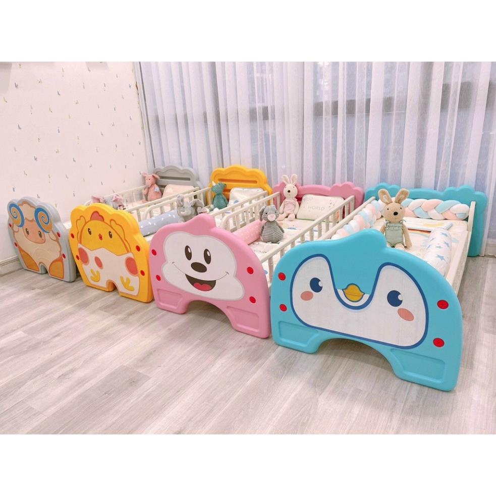 Ga chun Cotton Ome bọc đệm cũi, giường cho bé nhiều họa tiết động vật đáng yêu | Grap bọc đệm cho bé | BigBuy360 - bigbuy360.vn