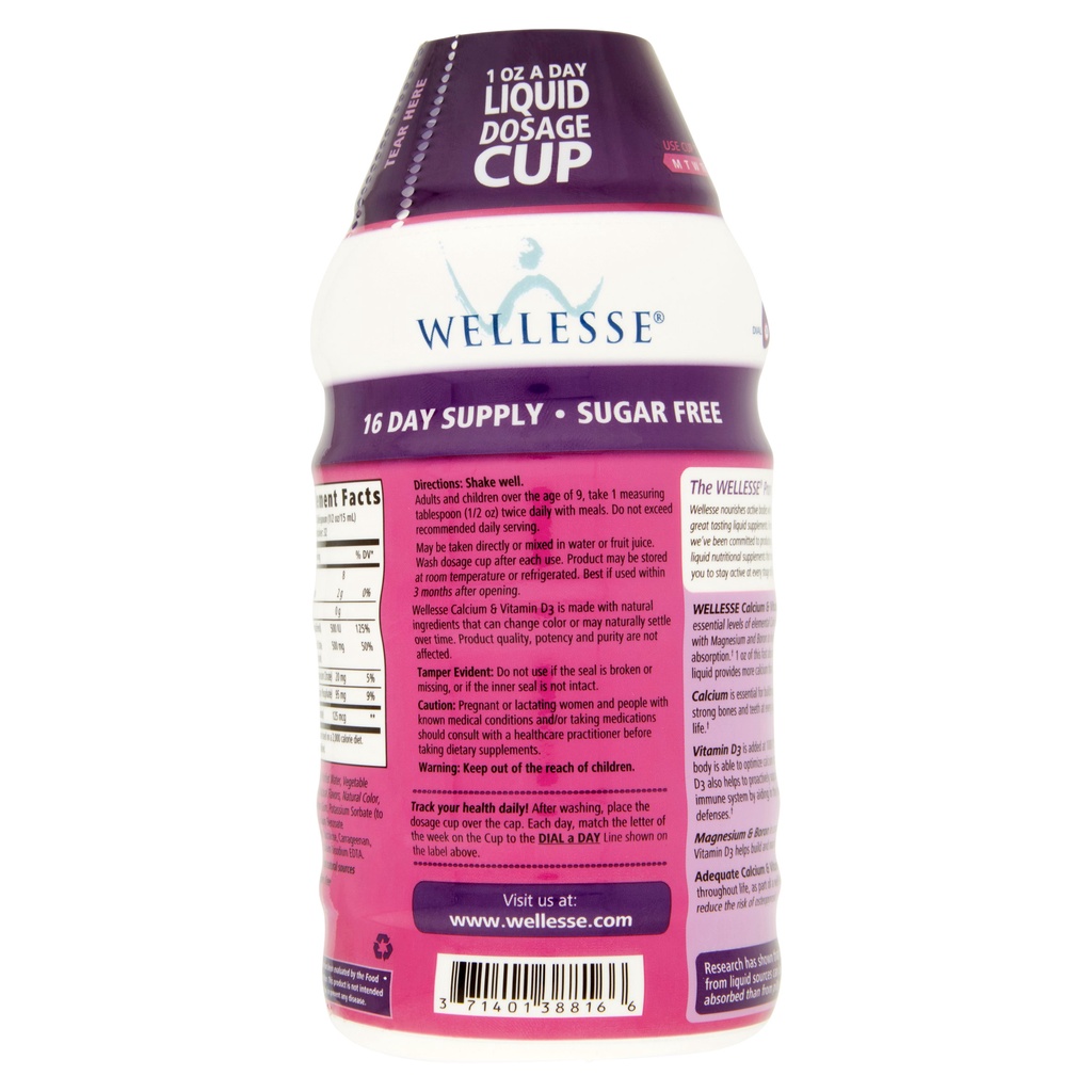 Nước cung cấp Năng Lượng Vitamins D3 & Calcium 480ml