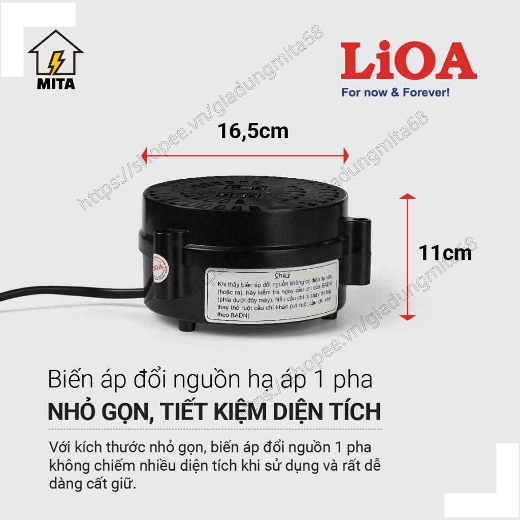 Bộ đổi nguồn LiOA 400VA / 600VA chuyển điện 220V sang 100V và 120V - MITA