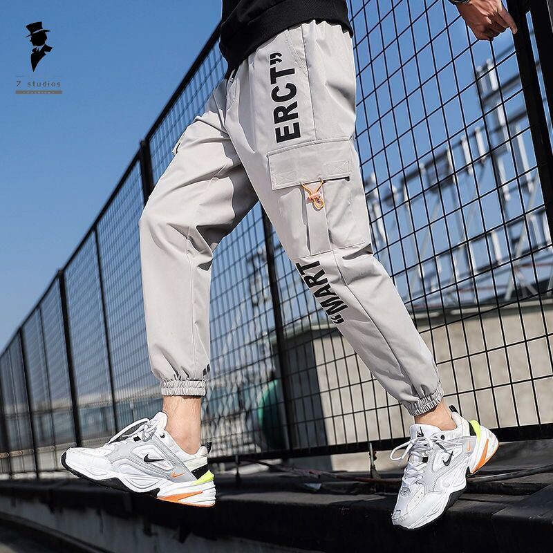 Quần jogger nam ống rộng thời trang phong cách