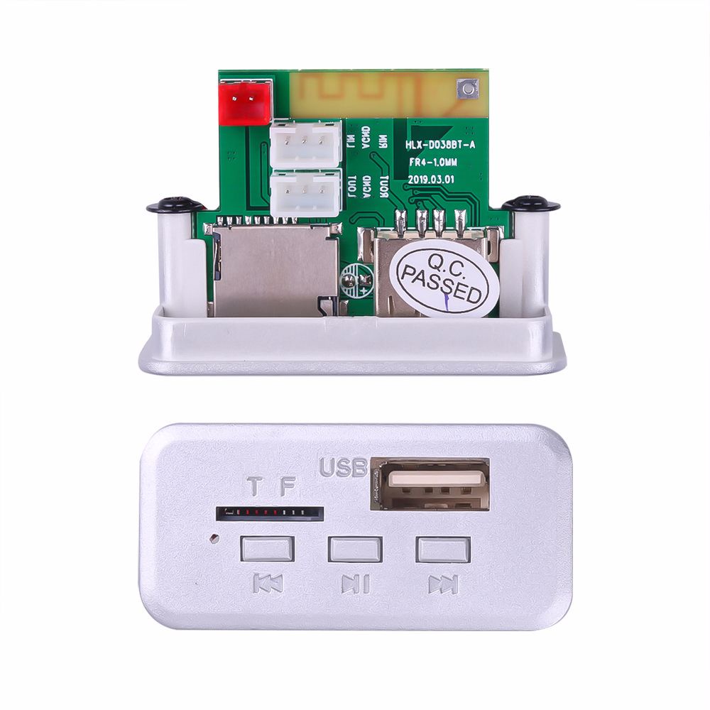 Bảng Mạch Giải Mã Âm Thanh Mp3 Mini Bluetooth 5.0 Aux 5v 12v Hỗ Trợ Usb / Tf Radio Không Dây Nhiều Màu Chất Lượng Cao Cho Xe Hơi