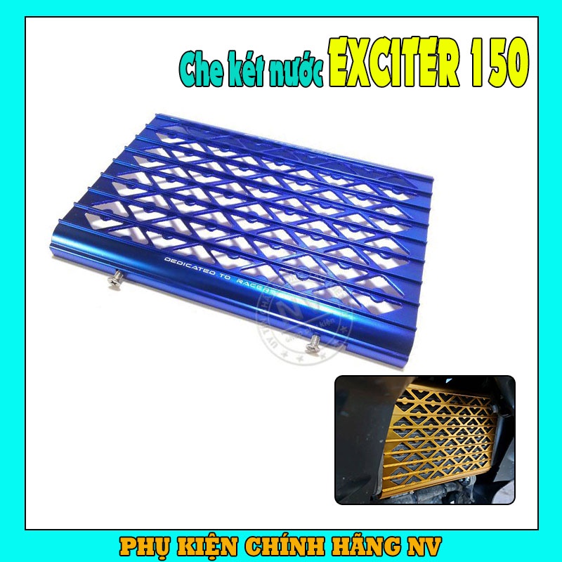 Che két nước Exciter 150 bảo vệ két nước nhôm CNC Hùng Cường hàng Việt Nam chất lượng cao