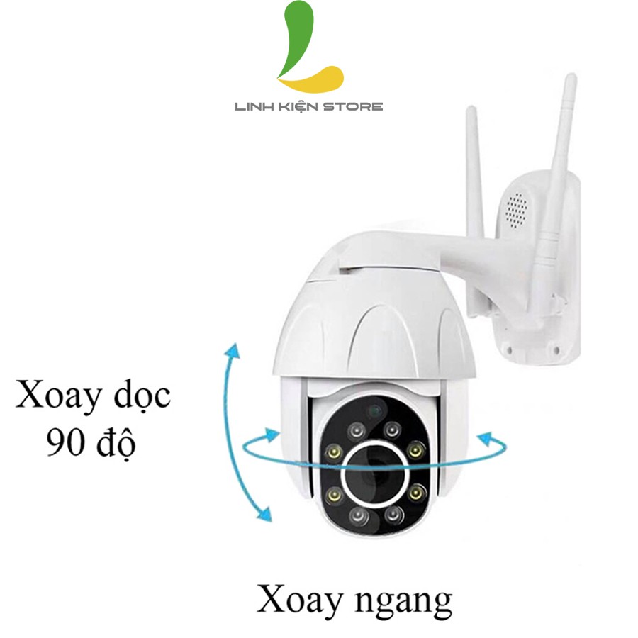 Camera Giám Sát Yoosee KB X3 Có camera quay hồng ngoại, quay hình ban đêm